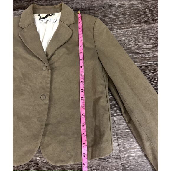EUC See by Chloé Cotton Blazer Jacket 6 SINV Era Made in Italy Tailored Blazer - Picture 16 of 16